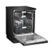HSAP16FB Hisense 16-Place Setting Freestanding Dishwasher - Black Steel